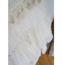 &ldquo;Boho&rdquo; Teepee Tent with Frills and Embroidery