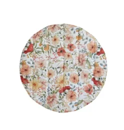 &ldquo;Flower power&rdquo; Teepee Tent and Round Mat Set