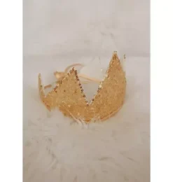 &ldquo;Gold Sequins&rdquo; Crown