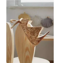 &ldquo;Gold Sequins&rdquo; Crown