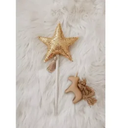 &ldquo;Gold Sequins&rdquo; Magic Wand