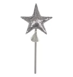 &ldquo;Silver Sequins&rdquo; Magic Wand