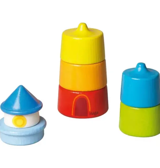 Lighthouse Wooden Rainbow Stacker