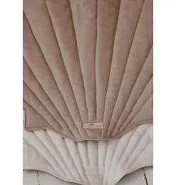 Linen &ldquo;Powder Pink&rdquo; Shell Mat