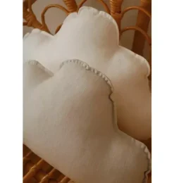 Linen &ldquo;Sand&rdquo; Cloud Pillow