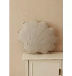 Linen "Sand&rdquo; Shell Pillow