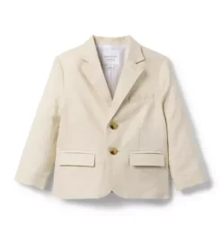 Linen-Cotton Blazer