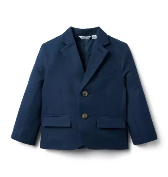 Linen-Cotton Blazer