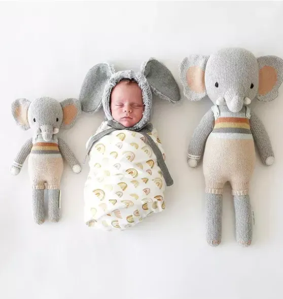Little Evan the elephant
