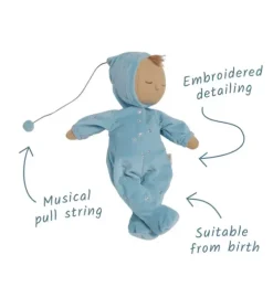 Lullaby Dozy Dinkums - Leo - Baby Blue