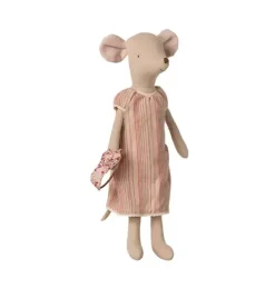 Medium Mouse in Nightgown