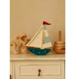 Mini Sailboat Lamp