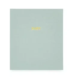 Mist Green Baby Book