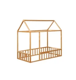 Montessori House Bed with Rails / Size Twin
