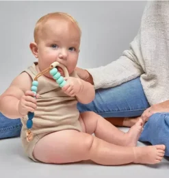Ocean Arch Teether + Clip Set