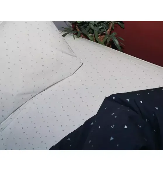 Organic Cosmic Triangles Pillowcase