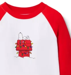 PEANUTS&trade; Snoopy Holiday Raglan Tee