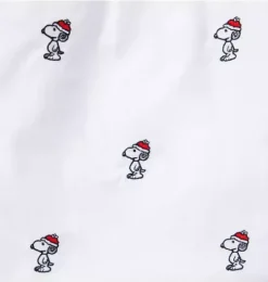 PEANUTS&trade; Snoopy Santa Poplin Shirt