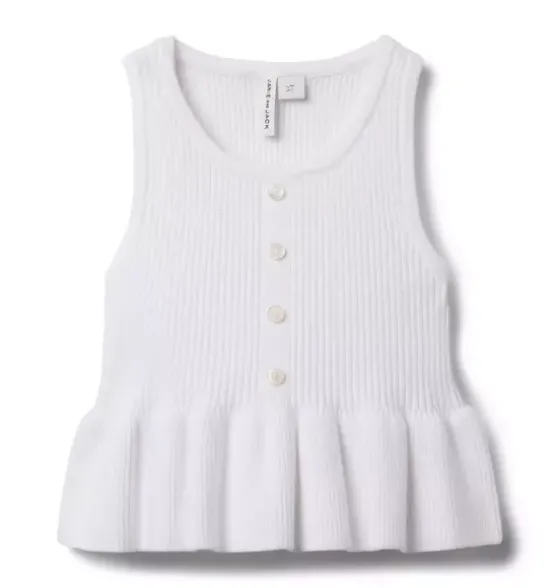 Peplum Sweater Top