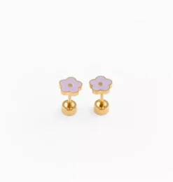 Petite Flower Stud Earrings