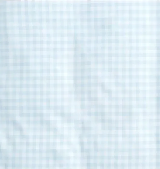 Picnic Gingham Crib Sheet - Blue