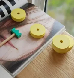 Pineapple Topple Game & Stacker - Yellow