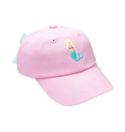 Pink Mermaid Bow Baseball Hat