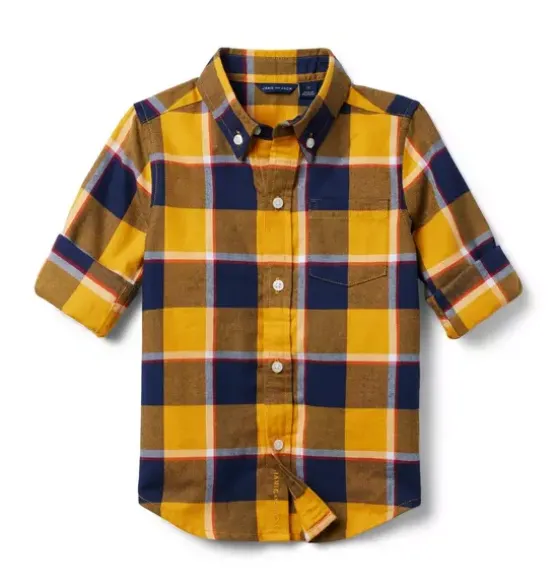 Plaid Flannel Shirt
