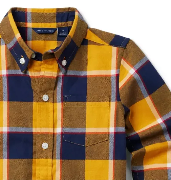Plaid Flannel Shirt