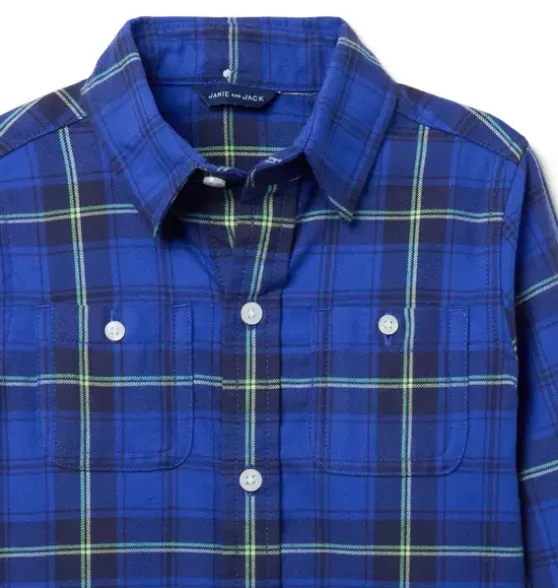 Plaid Flannel Shirt
