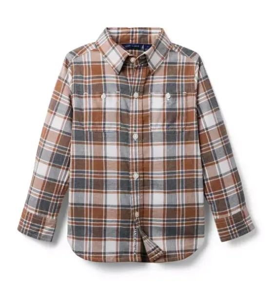 Plaid Flannel Shirt
