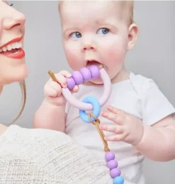 Plum Arch Ring Teether