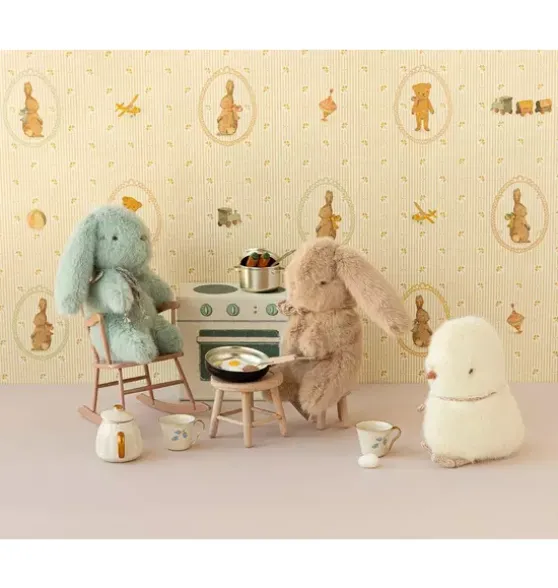 Plush Bunny, Mini - Cream Peach