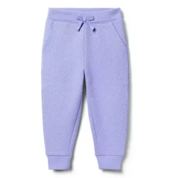 Quilted Jacquard Jogger