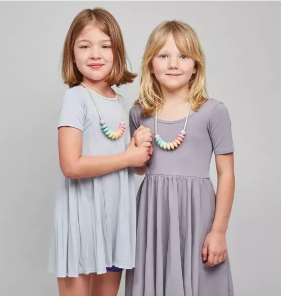 Rainbow Sherbet Sensory Necklace