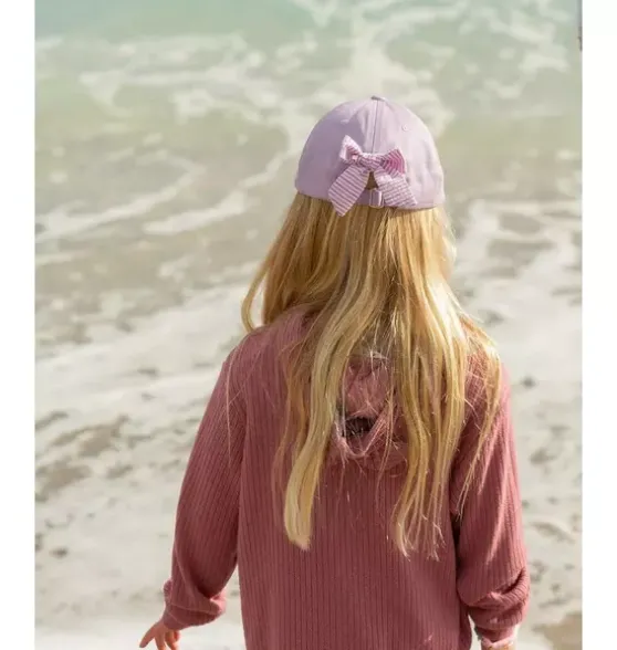 Rainbow Unicorn Bow Baseball Hat