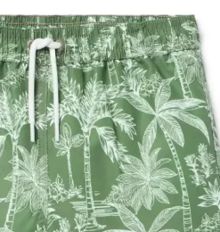 Recycled Palm Swim Trunk