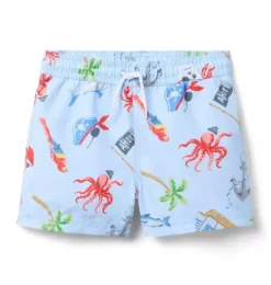 Recycled Pirate Adventure Swim Trunk
