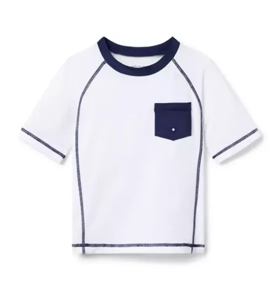Recycled Stitched Rash Guard