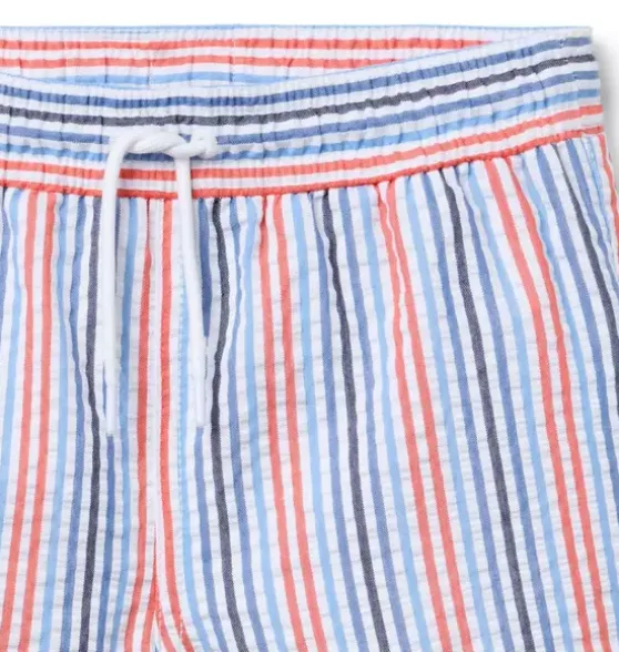 Recycled Striped Swim Trunk