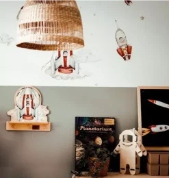 Rocketship Mini Shelf