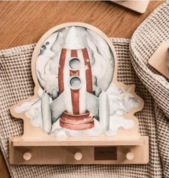 Rocketship Mini Shelf