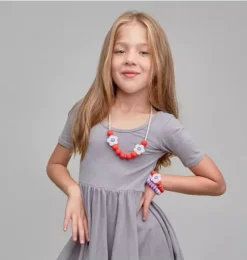 Rose Daisy Sensory Necklace