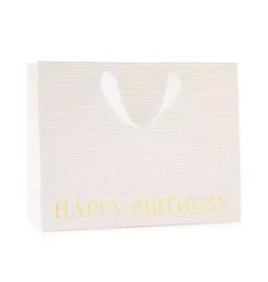 Rose Pinstripe Large Gift Bag