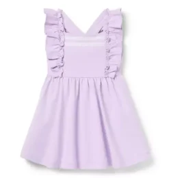 Ruffle Ponte Dress
