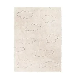 RugCycled Washable Rug Clouds
