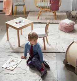 RugCycled Washable Rug Clouds