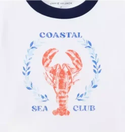 Sea Club Puff Sleeve Tee