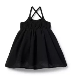 Seersucker Crossback Dress