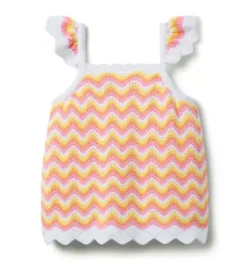 Serena Williams x Janie and Jack Crochet Court Top